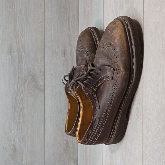 Vintage Doc Dr.Martens Mens Leather Oxford Chunky Tractor shoes sz UK 11 US 12 main image 8